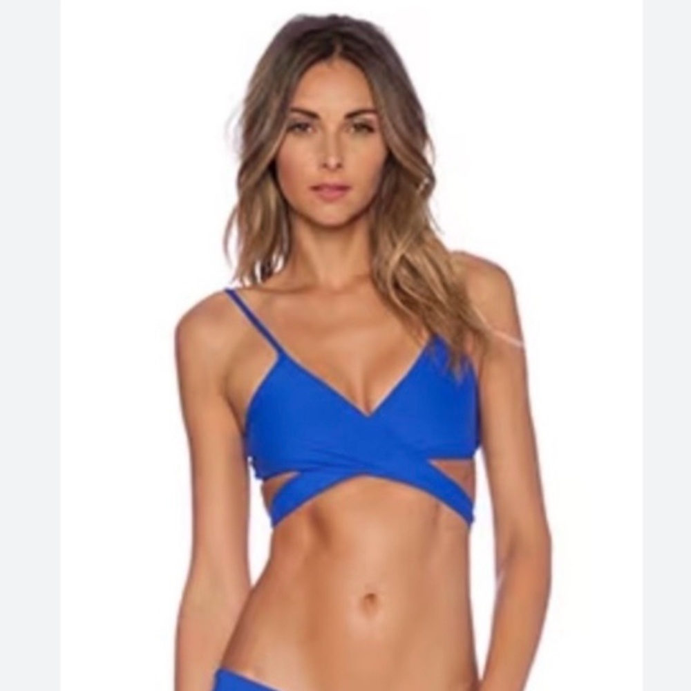 L Space Chloe Wrap Bikini Top